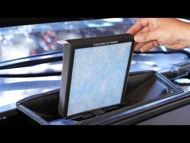 How To Replace Rivian Cabin Air Filter for Gen1 R1T & R1S - Easy No Tool Procedure