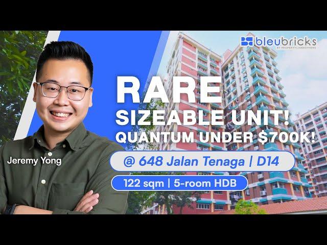 Singapore HDB | 648 Jalan Tenaga | 5-Room Unit | SOLD by bleubricks By PLB | Jeremy Yong