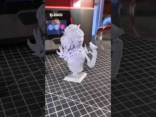 Color changing resin printed on Elegoo Saturn 3 12k Resin Printer