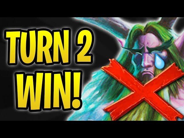 How to WIN on TURN 2! | Anti-Combo Warlock vs Druids | The Boomsday Project | Hearthstone