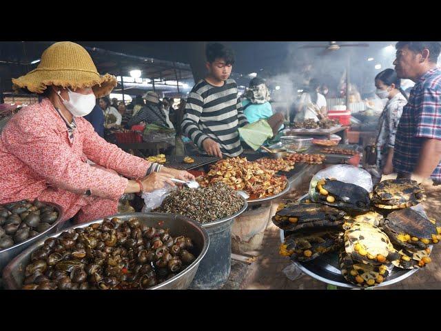 Pchum Ben Day  @Oudong Resort - Many Yummy Various Countryside Food in Phnom Preah Reach Troap