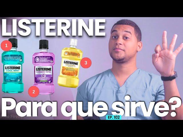 LISTERINE PARA QUE SIRVE | 3 COSAS