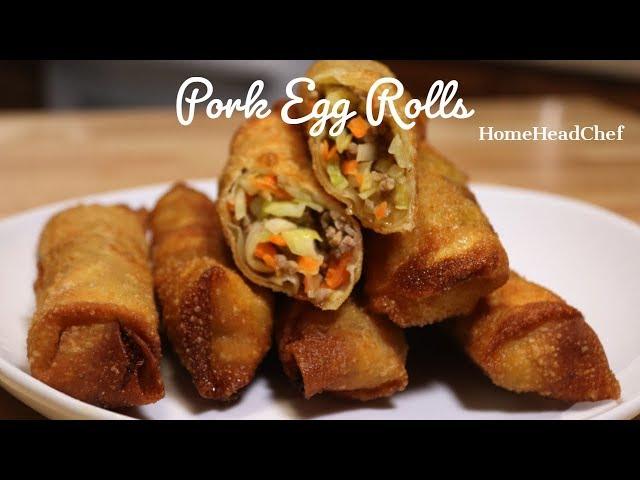 Pork Egg Roll Recipe - Restaurant Style