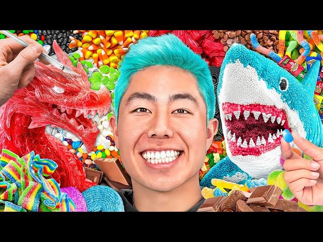 7 EXTREME Candy Art Challenges For $10,000!