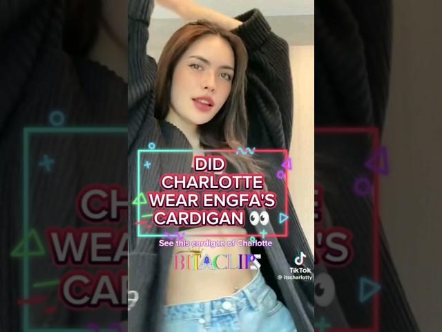 Charlotte wore Engfa cardigan or ..  #englot #อิงล็อต #shorts