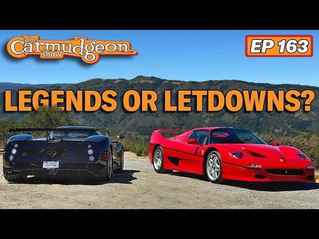 Driving the Ferrari F50 and Pagani Zonda — The Carmudgeon Show Jason Cammisa Derek Tam-Scott Ep. 163