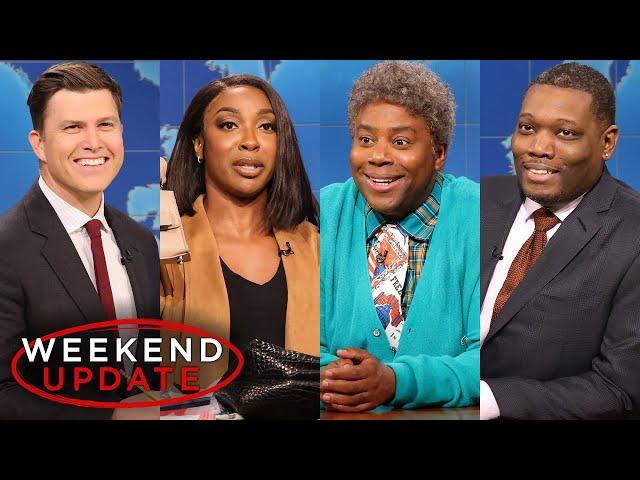 Weekend Update ft. Ego Nwodim and Kenan Thompson - SNL