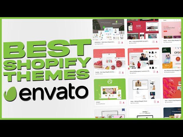 Best Shopify Themes on Envato Market (2024)