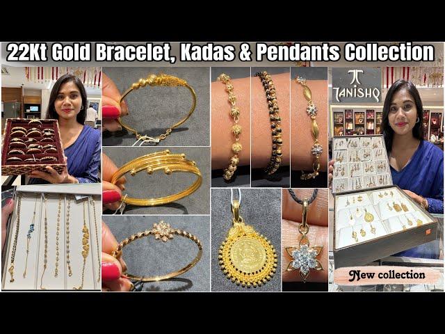 Tanishq Gold Chain Bracelet & Kada Bracelet DesignsGold Pendants| Diamond Pendants| Gold Bracelets