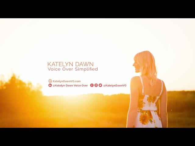 Katelyn Dawn University Tour Promotional Voiceover