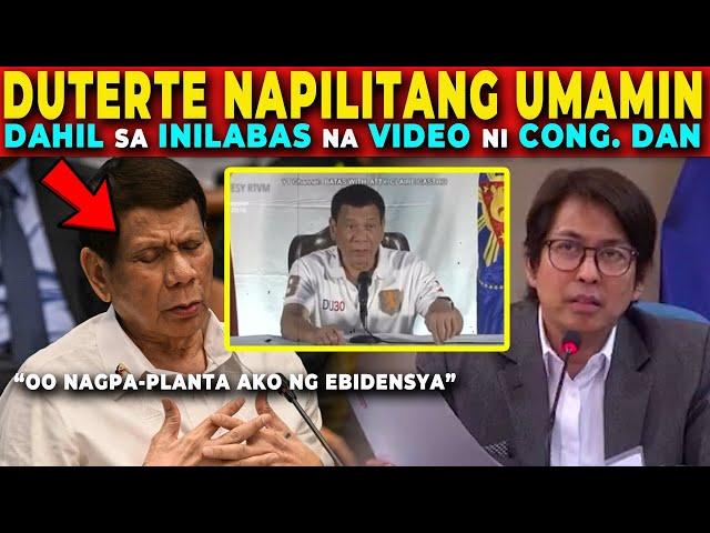  DUTERTE UMAMIN na NAGPA-PLANTA noon ng EBIDENSYA | Jevara PH