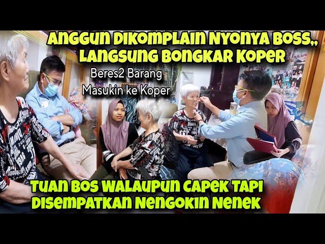 TUAN BOSS BURU2 DATANG NJENGUKIN KONDISI NENEK‼️BELIAU SANGAT KHAWATIR