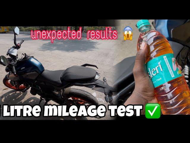 Duke 250 gen 3  Mileage test / duke 250 mileage test crazy results #duke250 #duke250bs6 #motovlog