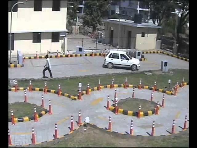 Demo of LMV (Car) Driving test in Gandhinagar(Gujarat) _1 /4