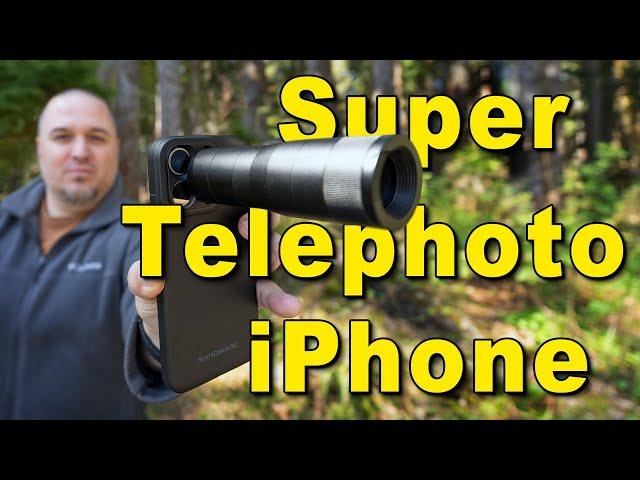 Sandmarc Telephoto 6x Lens Review for iPhone (up to 720mm!)