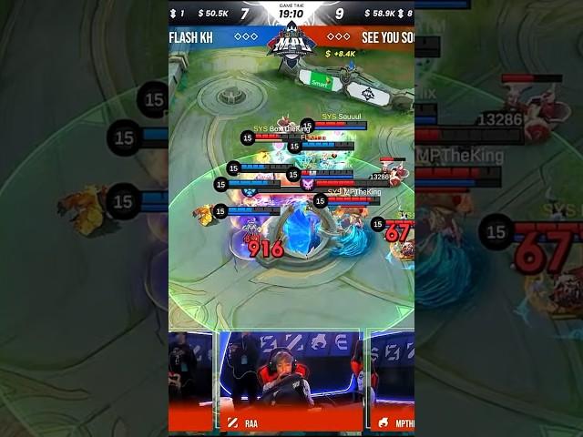 MPL Cambodia Flash Kh Vs Soon game 1#mpl #mplcambodia #flash Kh #soon #mlbb #playoffs