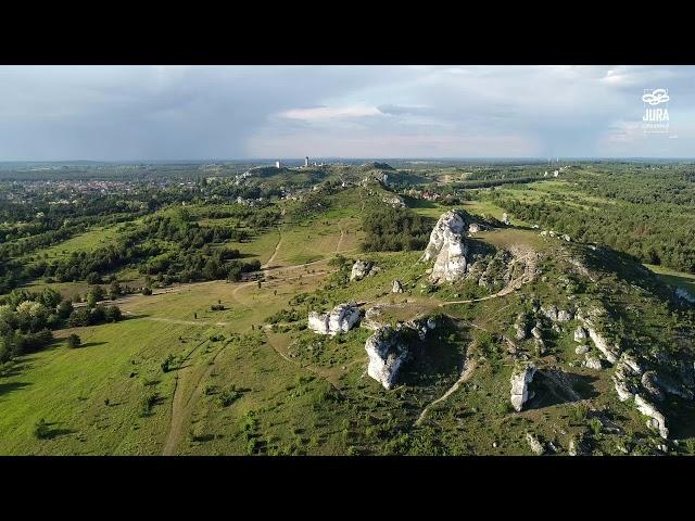 Panorama Olsztyna i Sokolich Gór