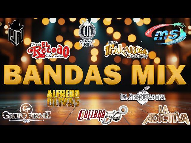 MIX BANDAS ROMANTICAS 2024 | BANDA MS, BANDA EL RECODO, CALIBRE 50, LA ADICTIVA, CARNAVAL, RECODITOS