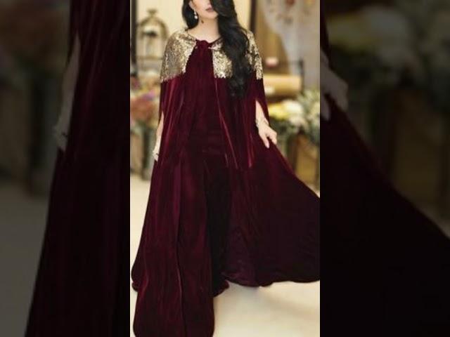 New Trendy Velvet Dress Design 2023-2024|| Stunning Wedding Velvet Dress Design 2023 #trendyfashion