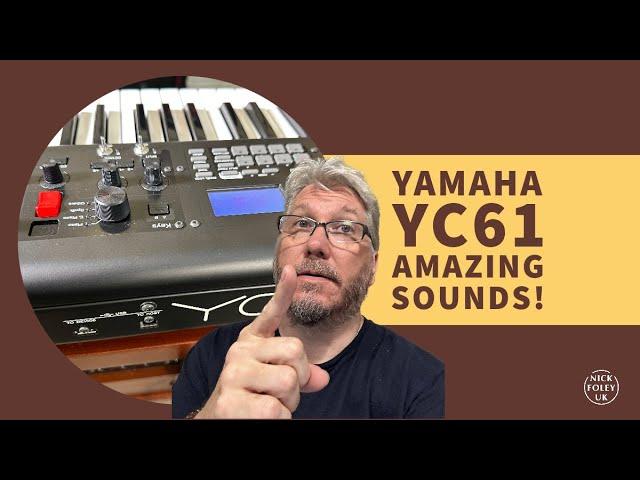 Yamaha YC61 Sounds Amazing - Piano !