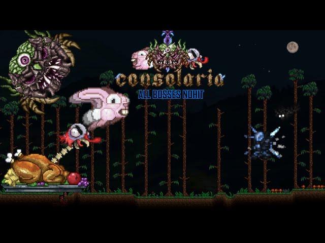 Terraria: Consolaria Mod - All Bosses Nohit (Flawless)