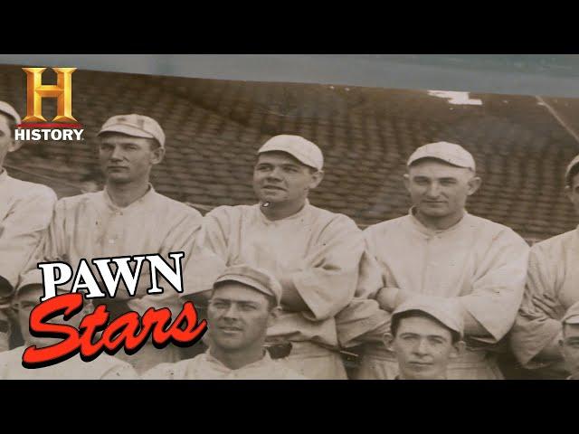 Pawn Stars: RARE BABE RUTH PHOTO IS EXTRA EXPENSIVE (Season 11) | History