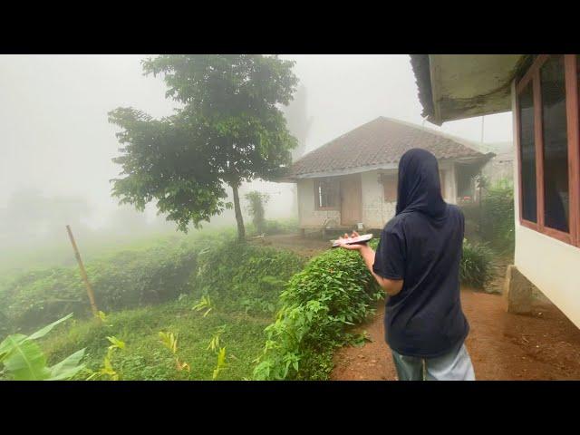 MASYA ALLAH TAK DI SANGKA, KABUT TURUN DI KAMPUNG INDAH, BIKIN BETAH KEHIDUPAN DESA DI JAWA BARAT