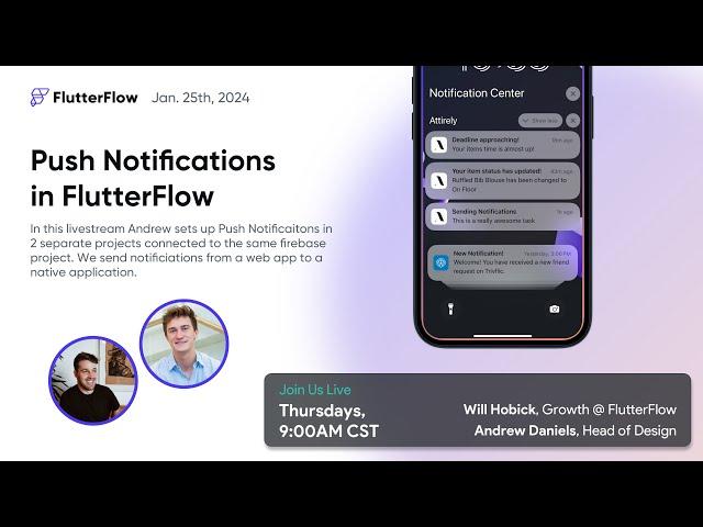 Push Notifications in FlutterFlow