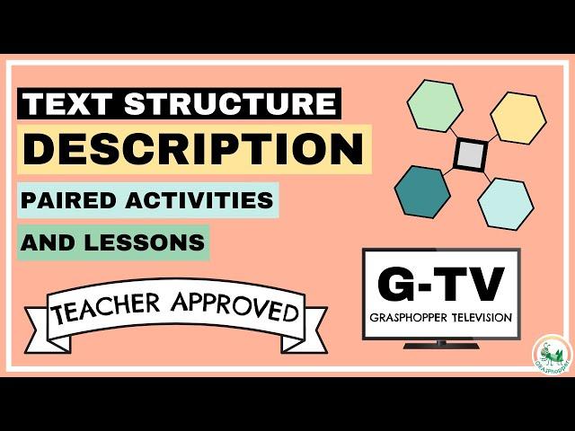 Description Text Structure Nonfiction Text for Kids
