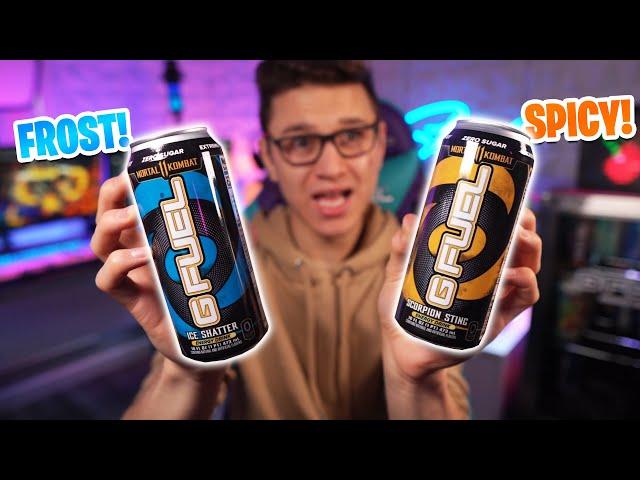 Scorpion Sting & Ice Shatter G-Fuel Can Review!