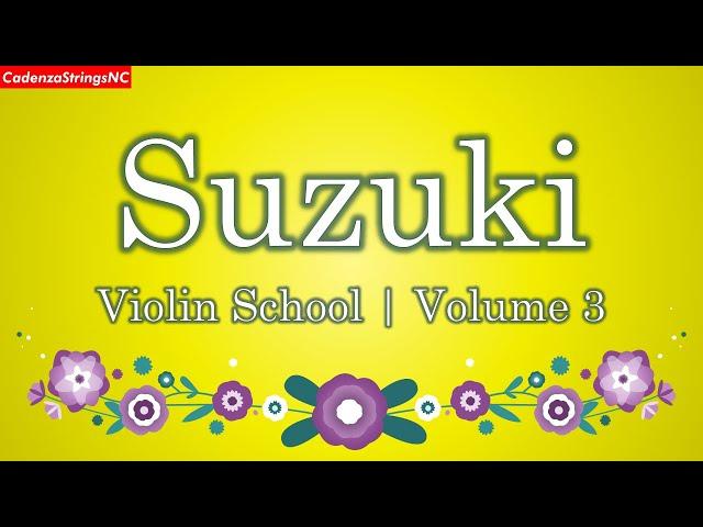 Suzuki Violin Book 3 [NO ADS]