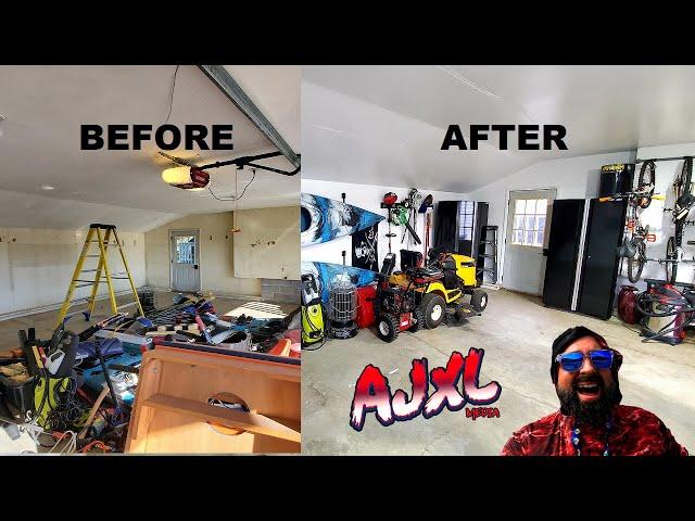 40-Year-Old Garage Renovation and Timelapse