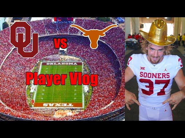 “RED RIVER RIVALRY” GAMEDAY VLOG - OKLAHOMA vs TEXAS (LARGEST COMEBACK IN RRR HISTORY)