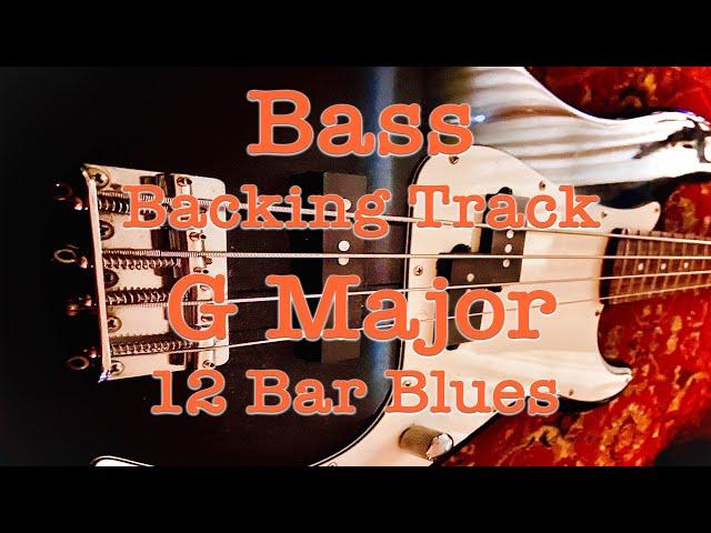 G Major Blues Backing Track   No Bass Play Along Jam