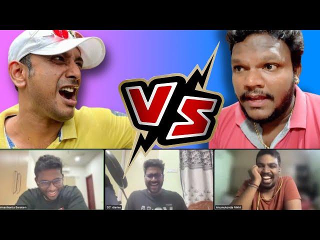 Fight club ft. @NaaAnveshana & @VijjuGoud  || Live || 301 Diaries