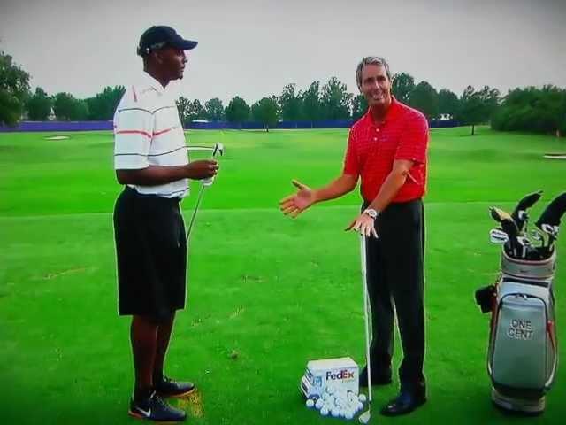 Tall Golfer Swing Tip - Ian Baker-Finch and Penny Hardaway