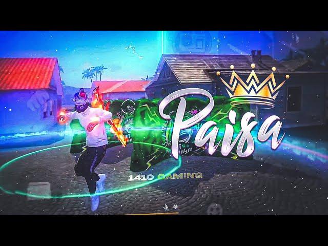 Paisa Free Fire Montage | Trending Song | free fire song | free fire status