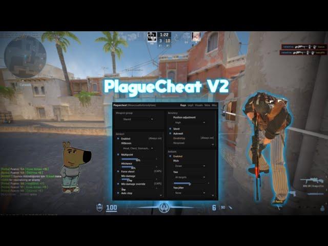 New Plaguecheat V2 Update is unstoppable! l CS2 HvH