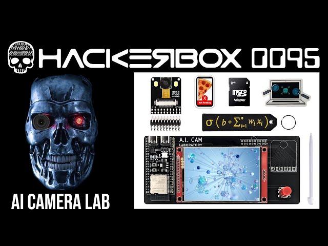 Hackerbox 0095 - AI Camera Lab - ESP32/Display/Camera Fun!