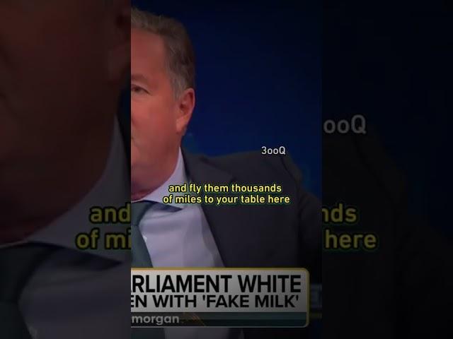Piers morgan destroy vegan #shorts