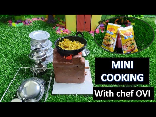 Chef Ovi's Miniature Cooking challenge|tiny food | mini maggi |Mini cooking show\miniature food