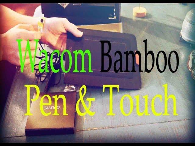 Wacom Bamboo Pen & Touch Unboxing