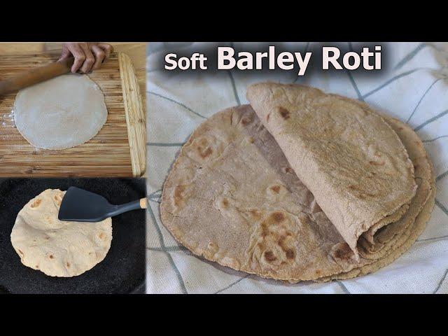 how to make barley roti - step by step tricks and tips