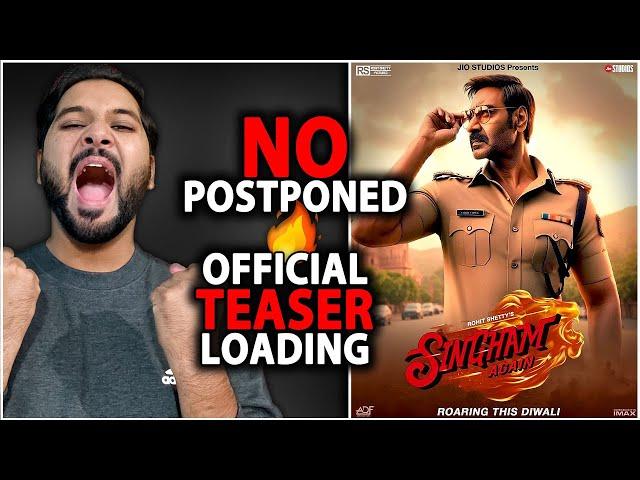 Singham 3 Official Announcement by MAKERS - NO POSTPONED | Singham Again vs Bhool Bhulaiyaa 3