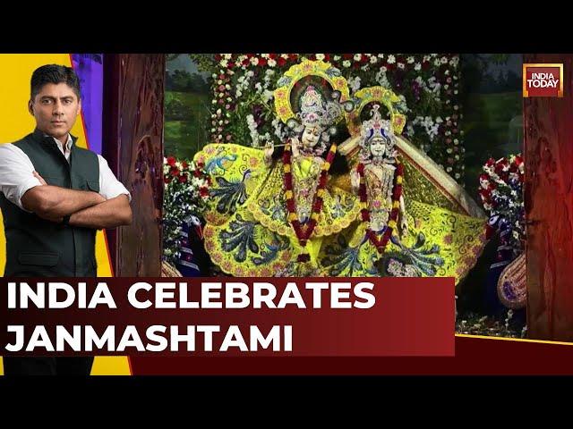 Janmashtami 2024: India Celebrates Krishna Janmashtami, Devotees Celebrate Lord Krishna's Birth