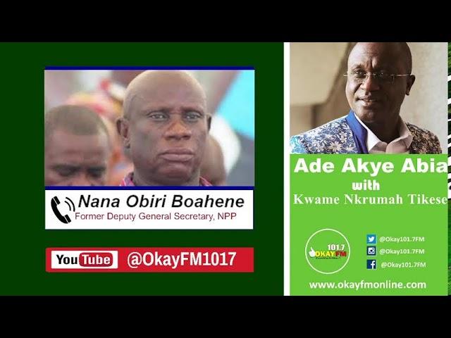 Ade Akye Abia With OHENENANA KWAME AMOH On Okay 101.7 Fm (013/11/2024)