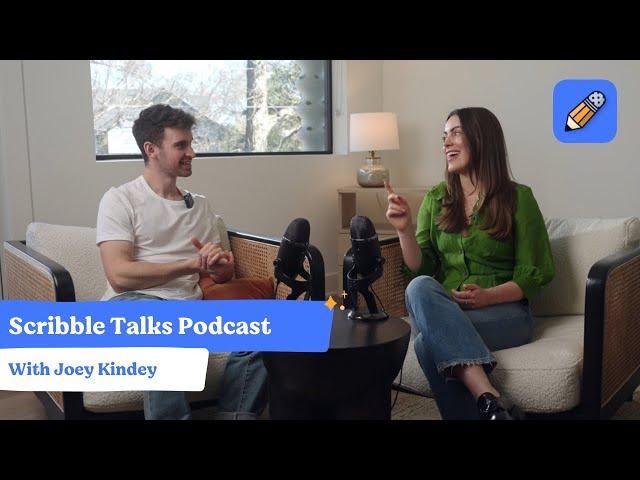 The Writing Process, Poetry, and lots of laughs with Joey Kidney️// Scribble Talks