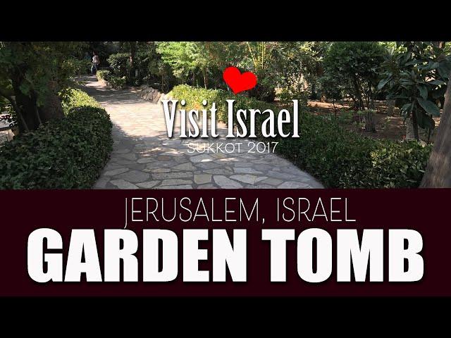 The Garden Tomb & Zedekiah's Caves, Israel