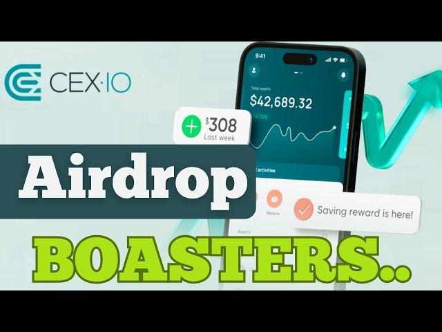 Cex.io Airdrop Listing ~ Boast CEXP Airdrop using this strategy | Cex.io Airdrop Listing Update