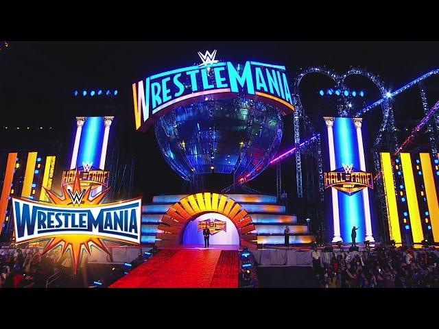 WWE of Fame Class of 2017 Inductees are honored at WrestleMania 33